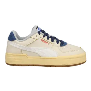 PUMA Mens Ca Pro Now And Then Lace Up Sneakers Shoes Casual - Off White