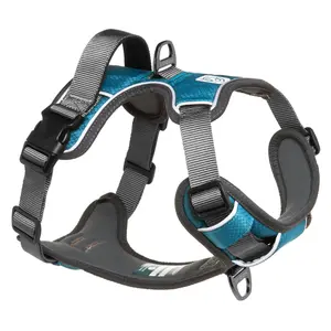 Embark Adventure No Pull Dog Harness for Comfortable Walk Training with Front & Back Reinforced D RINGS, Soft Padding & Extra Grip Handle
