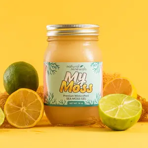 My Moss Sea Moss Gel – Original | Wildcrafted Superfood, 100% Organic, Raw Seamoss gel, Vegan, Mineral-Rich, Vitamin-Rich, No Preservatives,