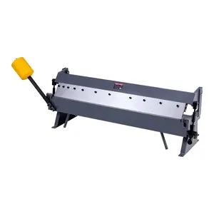 VEVOR Box and Pan Brake, 36 in Sheet Metal Bending Brake, 16-Gauge Mild Steel Capacity, 0-135 Degree Adjustable, Metal Bender Machine with 6 Fingers, Heavy-Duty Aluminum Folder for Precise Bending