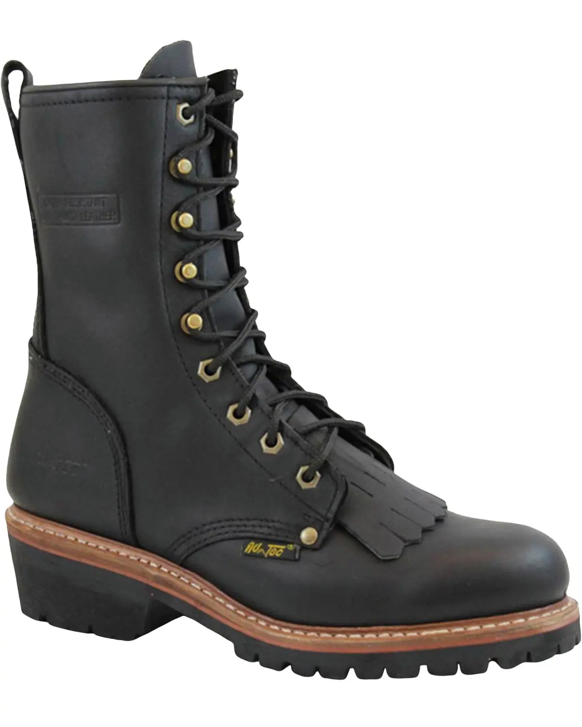 Adtec Men's Ad Tec Men'S 10" Fireman Logger Boot Soft Toe - 1964