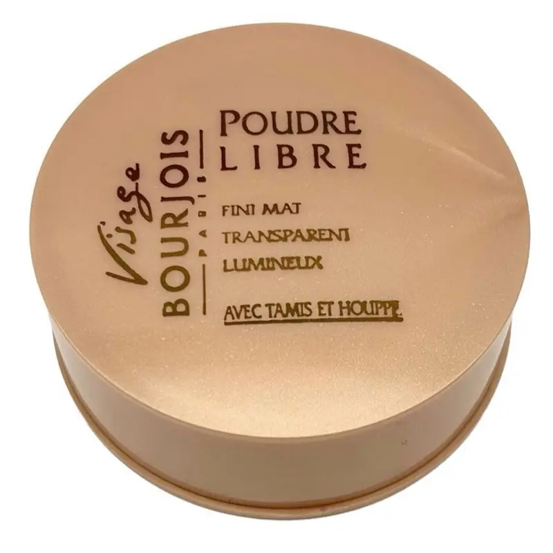 Bourjois Paris Miel Sauvage #45 Loose Powder for Face with Sieve & Applicator 40g/1.4 Oz Transparent Matte Finish