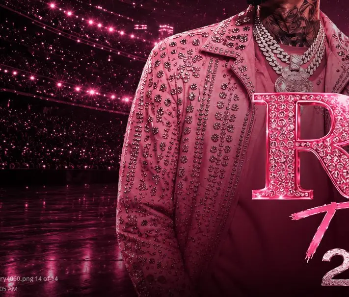 THE R&B pink TOUR 2026 Concert Flag Tapestry