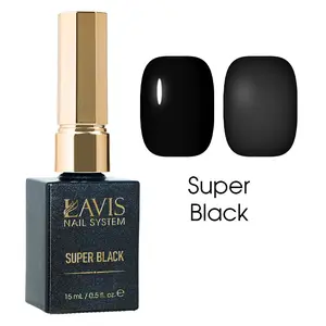 LAVIS Super Black Gel - Super White Gel