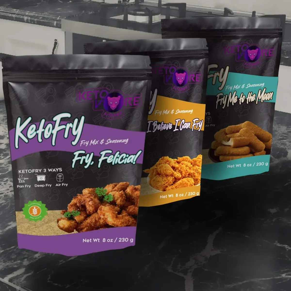 KetoFry Fry Mix & Seasoning