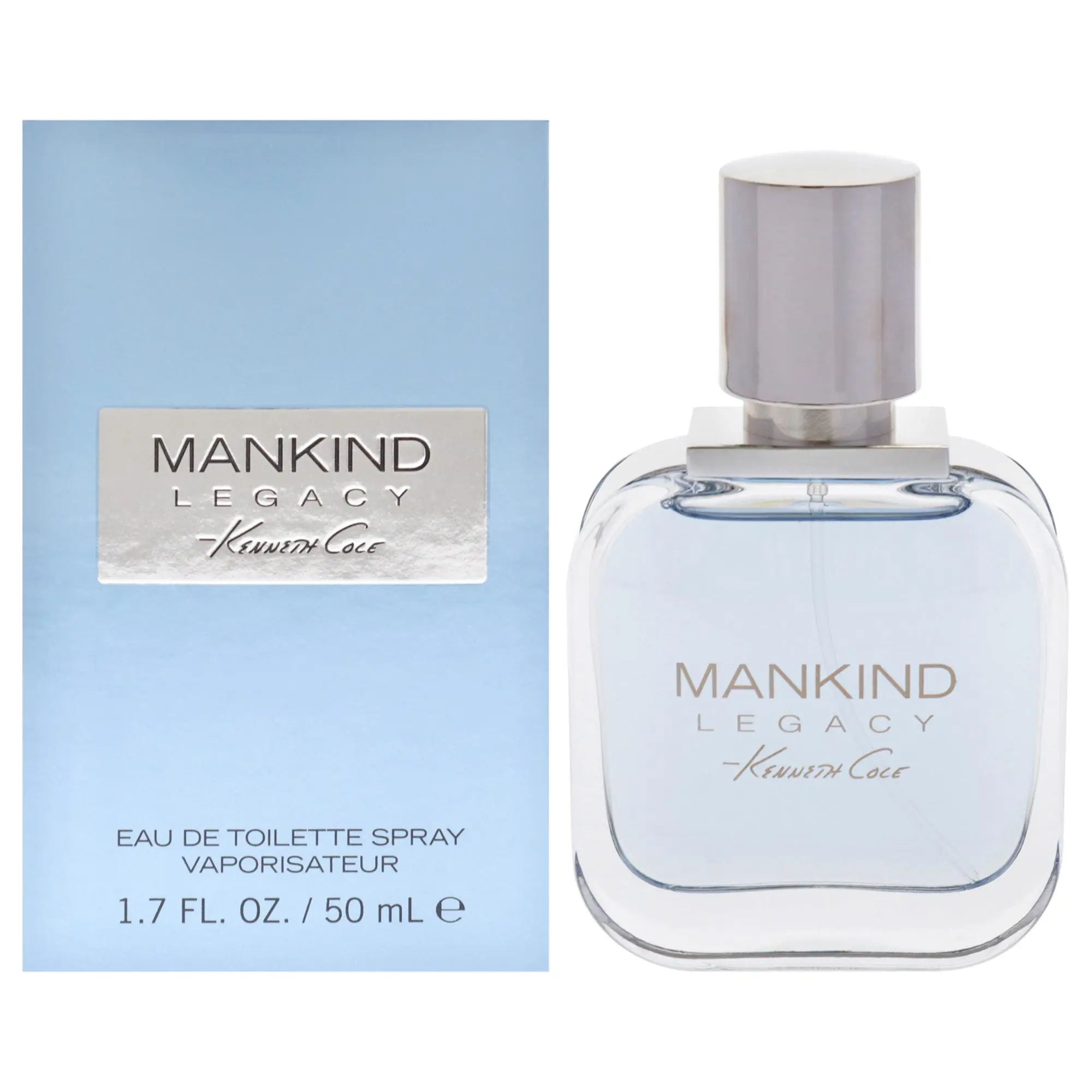 Kenneth Cole Mankind Legacy Men's 1.7 oz (50ml) Modern EDT Spray, Daily Wear Fragrance (Beauty & Personal Care), Clean Look