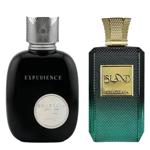 Khadlaj Island & Khadlaj 25 Experience Bundle Set for Unisex Eau de Parfum Spray, 3.4 Ounce