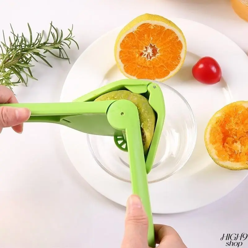 Foldable Portable Hand Press Citrus Juicer, Labor-Saving Lemon Orange Squeezer, Easy-Clean Handheld Fruit Extractor For Home Camping Travel