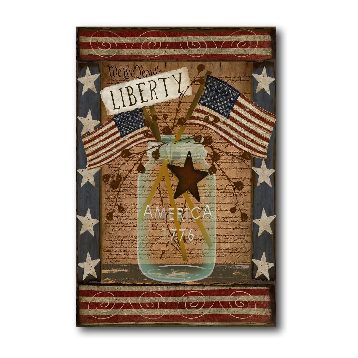 Courtside Market Liberty Mason 12" x 18" Canvas