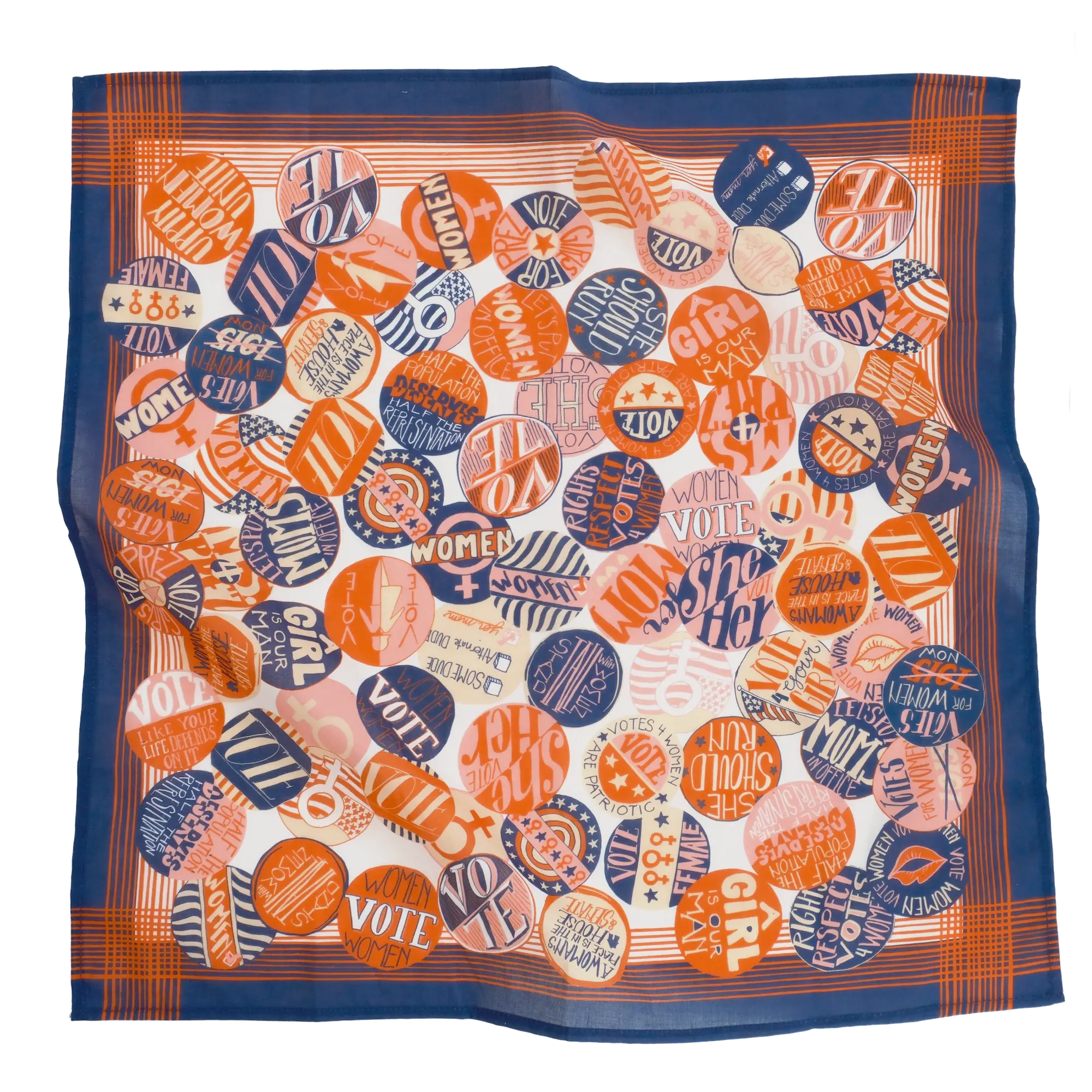 No. 50 Votes for Women Bandana