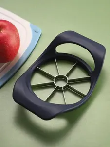 Stainless Steel Apple Cutter & Corer One Press Fruit Slicer for Easy Slicing and Coring