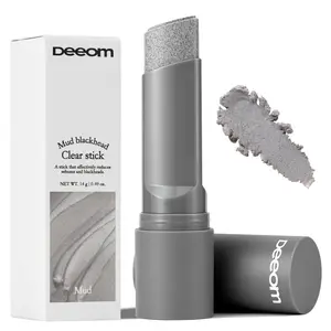 Deeom Volcanic Mud Blackhead Cleansing Stick - Convenient Twist-Up Format for Deep Pore Cleansing, Blackhead Removal, Oil Control, and Skin Repair