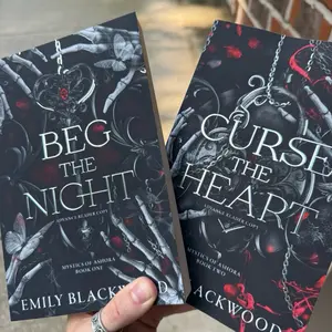 Foiled ARC bundle - LIMITED edition SILVER FOILED PR copies of Beg The Night and Curse The Heart