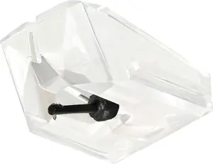 AT-VMN95E Replacement Stylus Needle, Compatible with VM95E and AT-LP120X-USB Turntables (Transparent white)