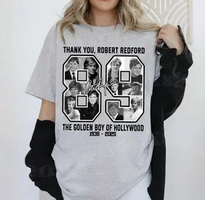 Robert Redford Shirt, Robert Redford Legends T-Shirt, Faith-Based Unisex Tee,