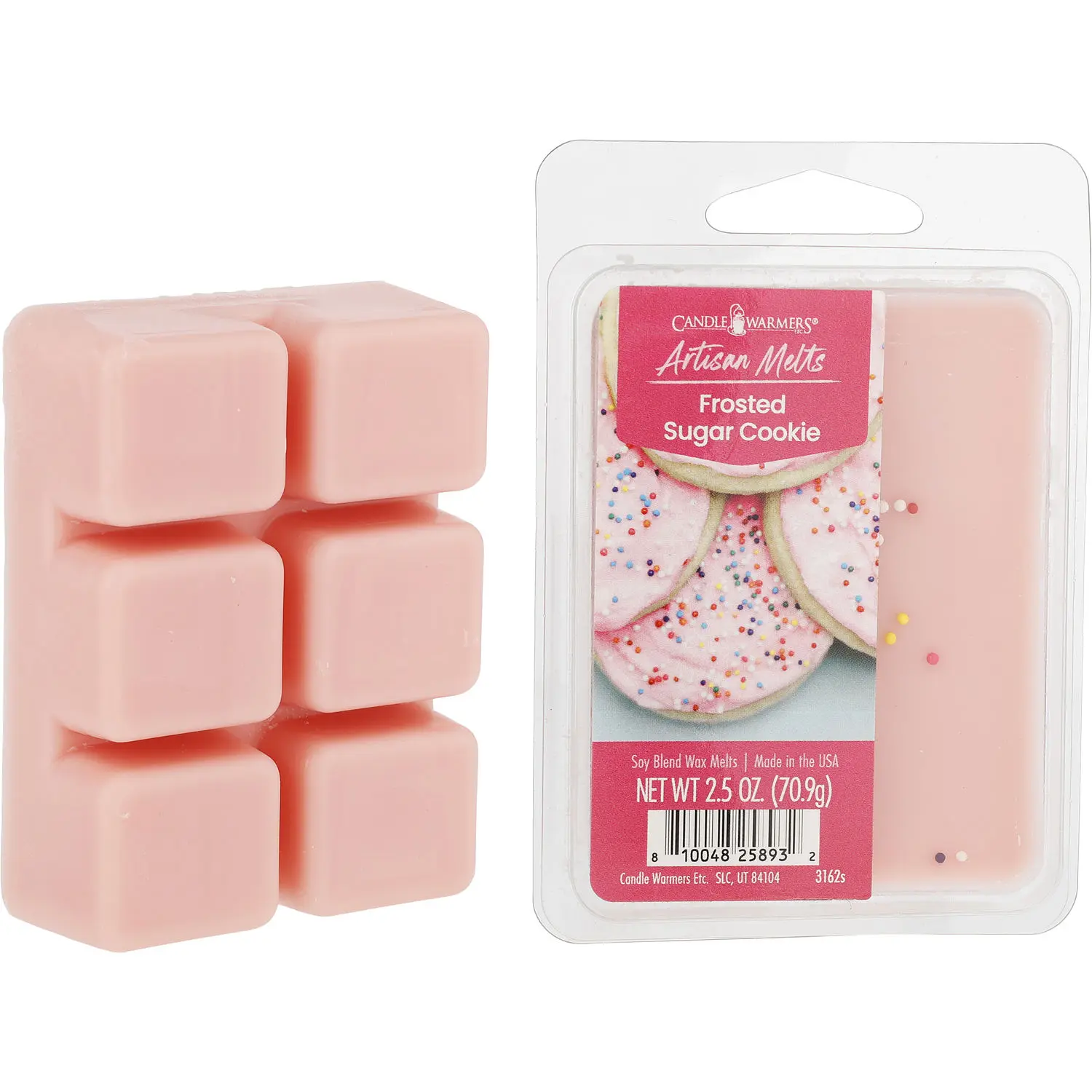 Candle Warmers Frosted Sugar Cookie By Candle Warmers Soy Blend Wax Melts (Artisan Collection) For Unisex