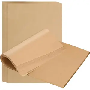 Parchment Paper Sheets, 9x13 In Unbleached Parchment Paper for Baking Grilling Air Fryer and Steaming, Precut Parchment Baking Sheets in Quarter Size for Bread Cakes Cookies