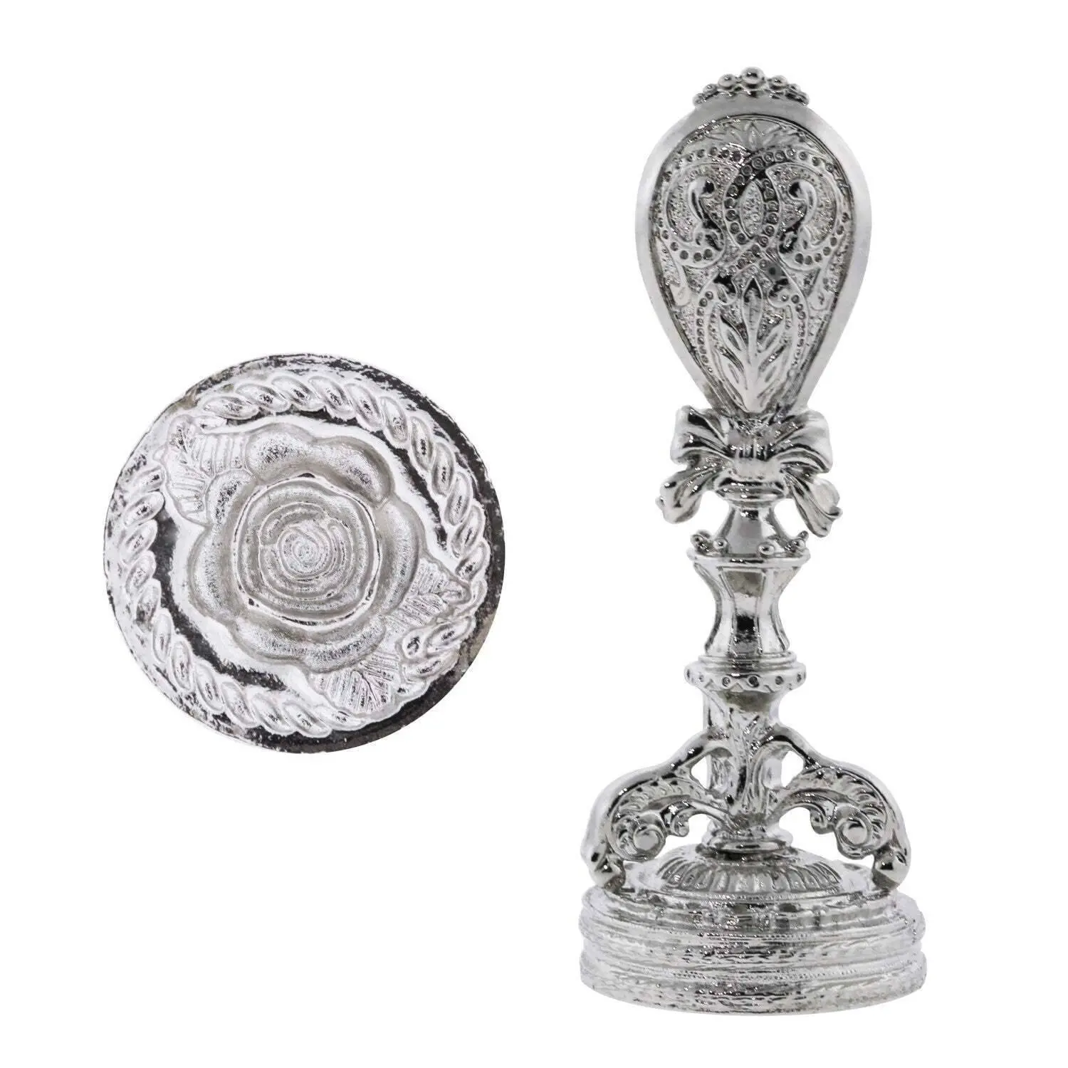 1928 Jewelry Rose Wax Seal Stamp
