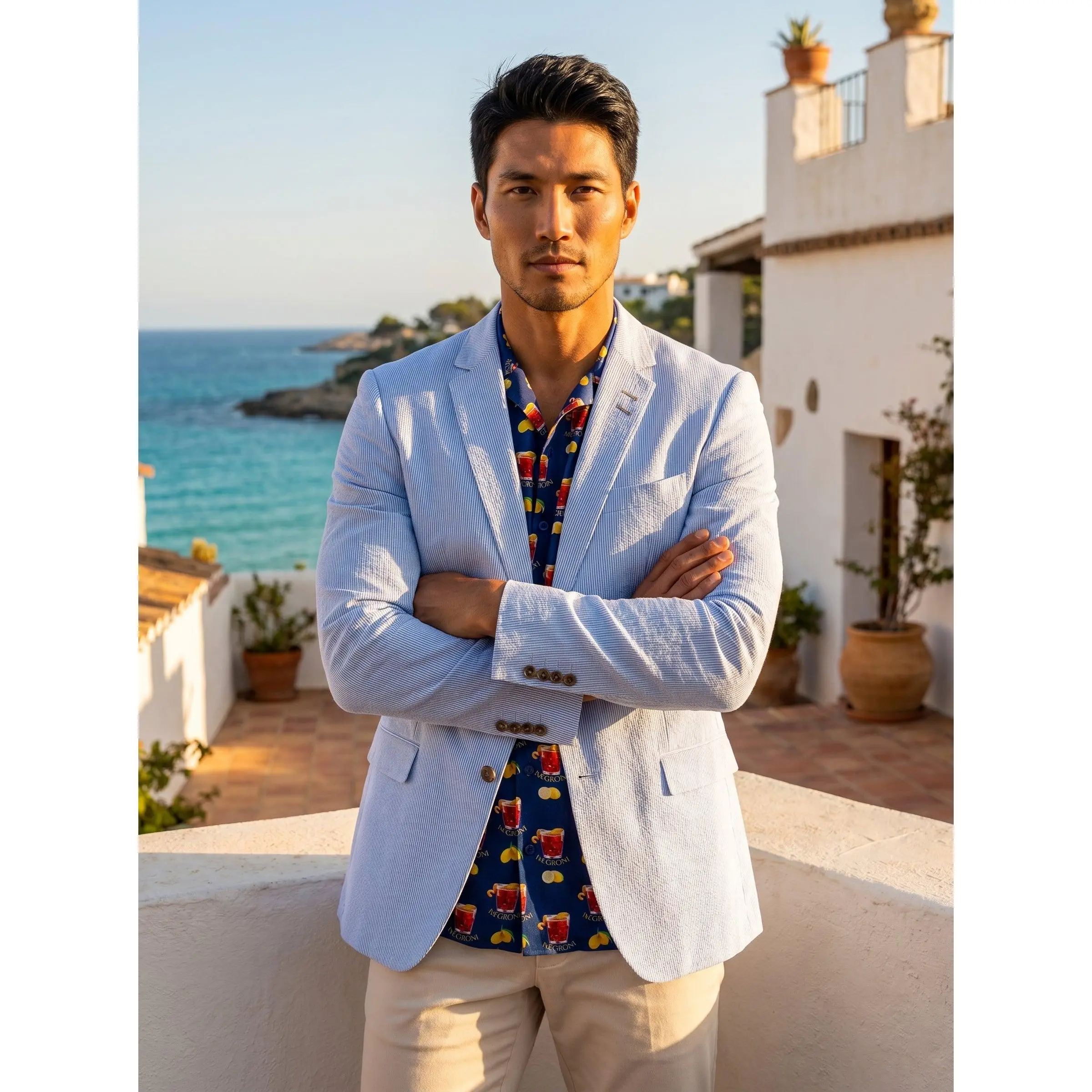Maceoo Blazer | Blazer Socrate Marthyr020 White