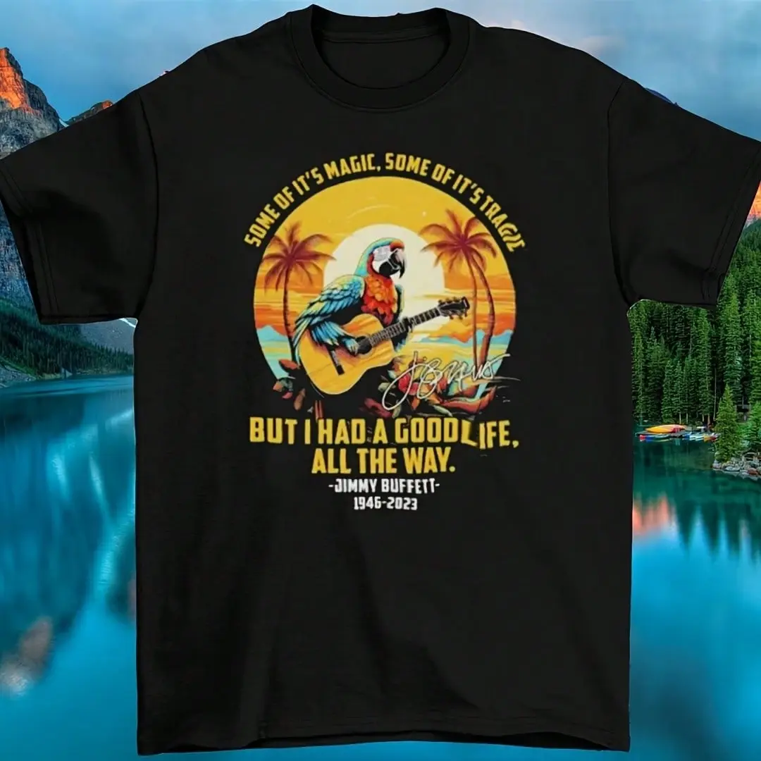 HOT The Way Jimmy Buffett 1946 2023 Signature T Shirt,  R.I.P Jimmy Buffet Shirt, 90s Vintage Jimmy Buffett Fan Gift Shirt For Men , For Fan