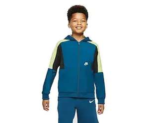 Nike Sportswear Woven Colorblock Full-Zip Boys Jackets