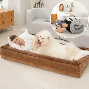 Foldable Human Dog Bed for pet usefulness