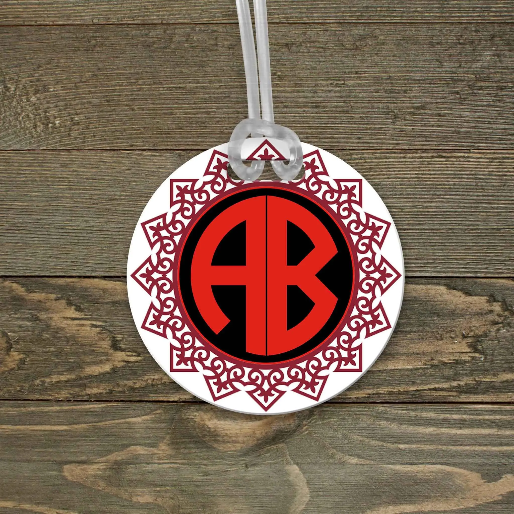 Personalized Luggage Tag | Custom Monogram Bag Tag | Imperial