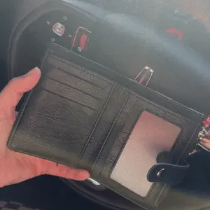 Women's Fashionable Plaid Pattern Short Wallet, Casual Versatile Card Holder with Id Window, Trendy All-match Short  Bifold Wallet for Daily Use