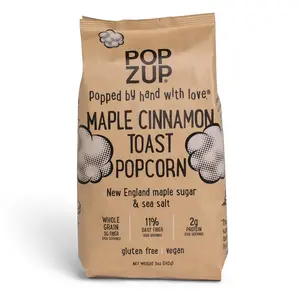 3 Maple Cinnamon Toast popcorn Bags- Family Size