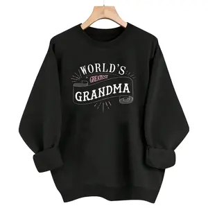 Long Sleeve Sweatshirt for Grandma – World's Greatest Grandma Super Gift