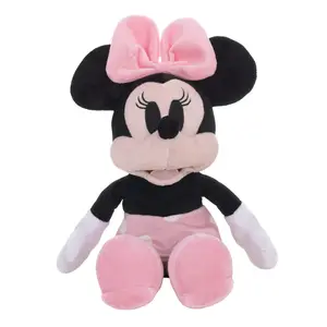 Minnie Mouse Black, White, and Pink Plush