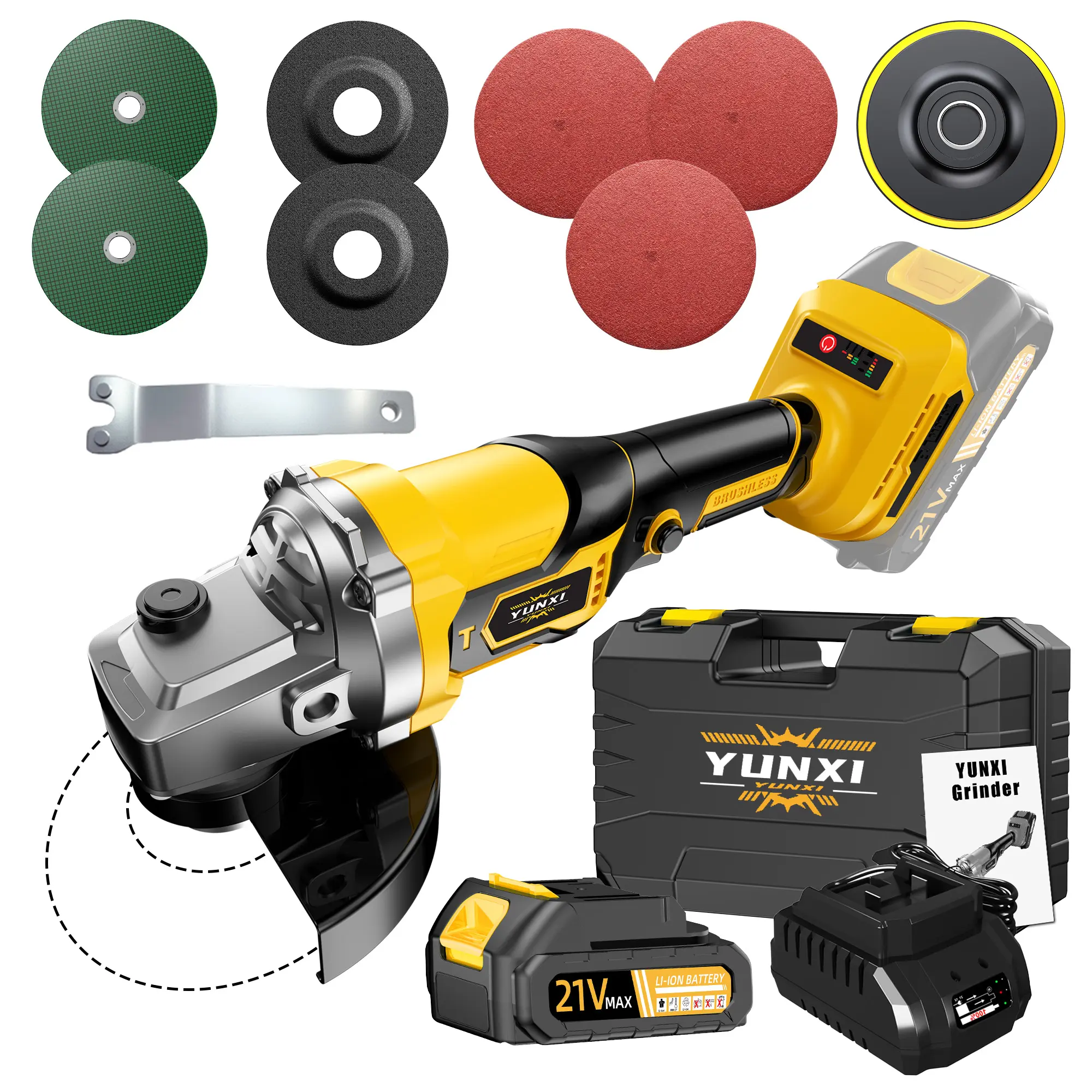 Upgraded + battery * 1 with toolbox