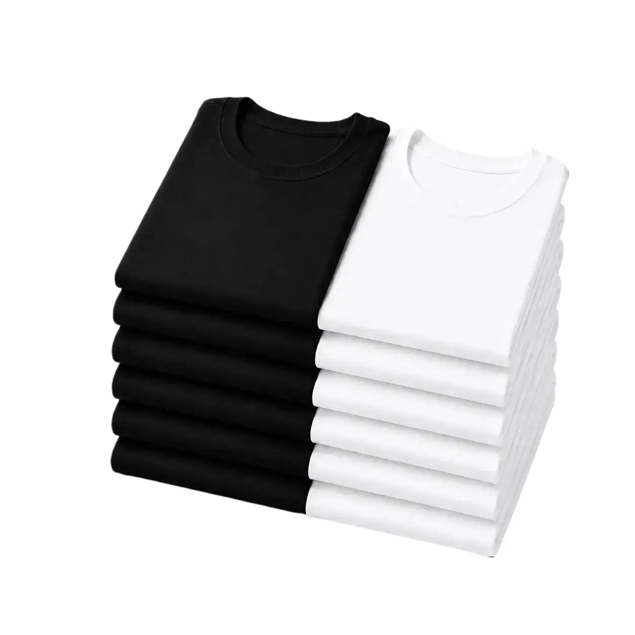 Great Value Stock Up Men's 180 GSM Crew Neck Short-Sleeve T-Shirts - Black, White Color Options t shirts for men clothing fashion plain style t shirt packs for men t shirts for men summer shirts,back to school