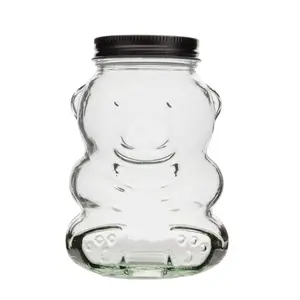 BarConic® Teddy Bear Mason Jar w/Lid
