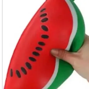 Giant color changing squishy strawberry stress relief toy