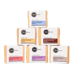 Moisturizing Coconut Oil & Goat's Milk Soaps for Hands & Body