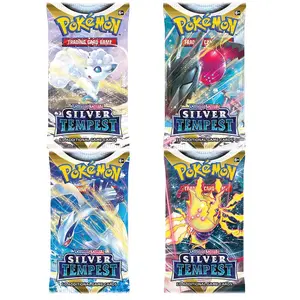 Pokémon Silver Tempest 4 Booster Packs (LIVE RIP & SHIP)