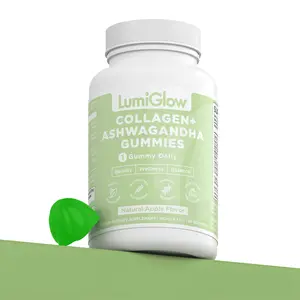 3-in-1 Collagen + Calm Gummies – LumiGlow Apple Flavor | 30-Day Supply