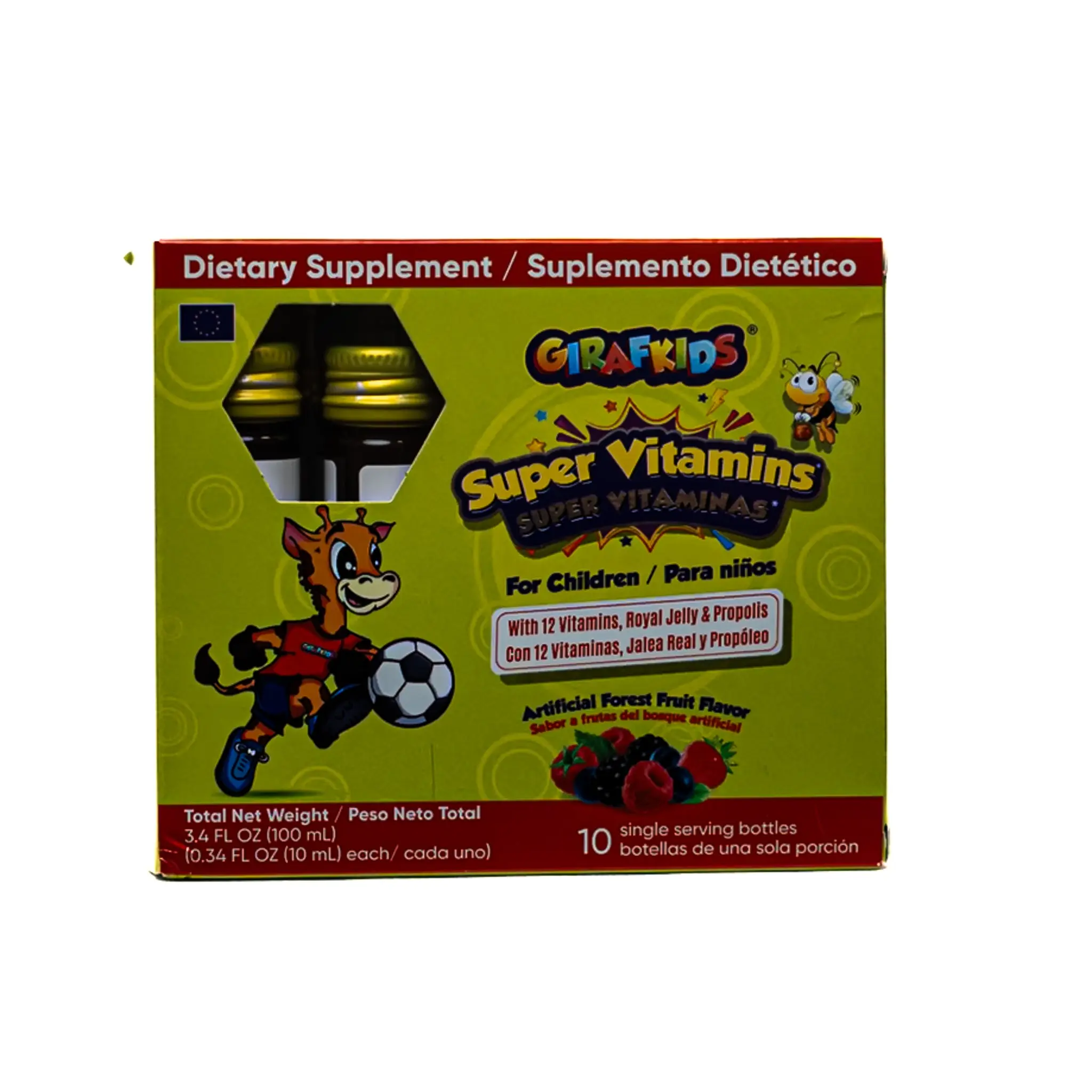 Giraf Super Vitamins Dietary Supplement - Healthcare Support for Outdoor Activities