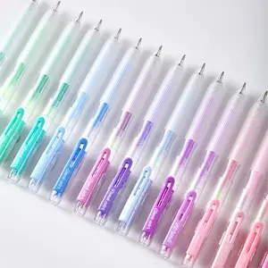 One wooden acrylic neutral painting pen. Artist-grade color. Office supplies - neutral pen for students to take notes.