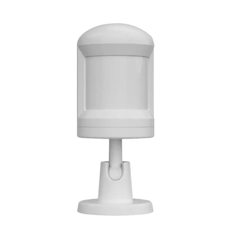 Tuya Zigbee-Wi-Fi PIR Human Body Motion Sensor - Infrared Detector with Polyester-Synthetic Components, 50x34mm Auto Trigger, Discreet Mounting for Indoor Living Room Smart Homes