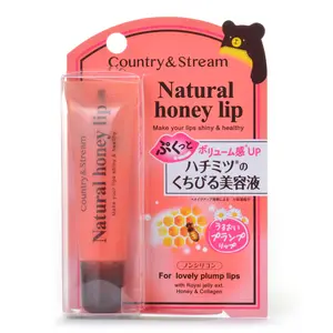 Country&Stream Natural Honey Lip pink 10g Glossy Moisture Hydrating Moisturizing