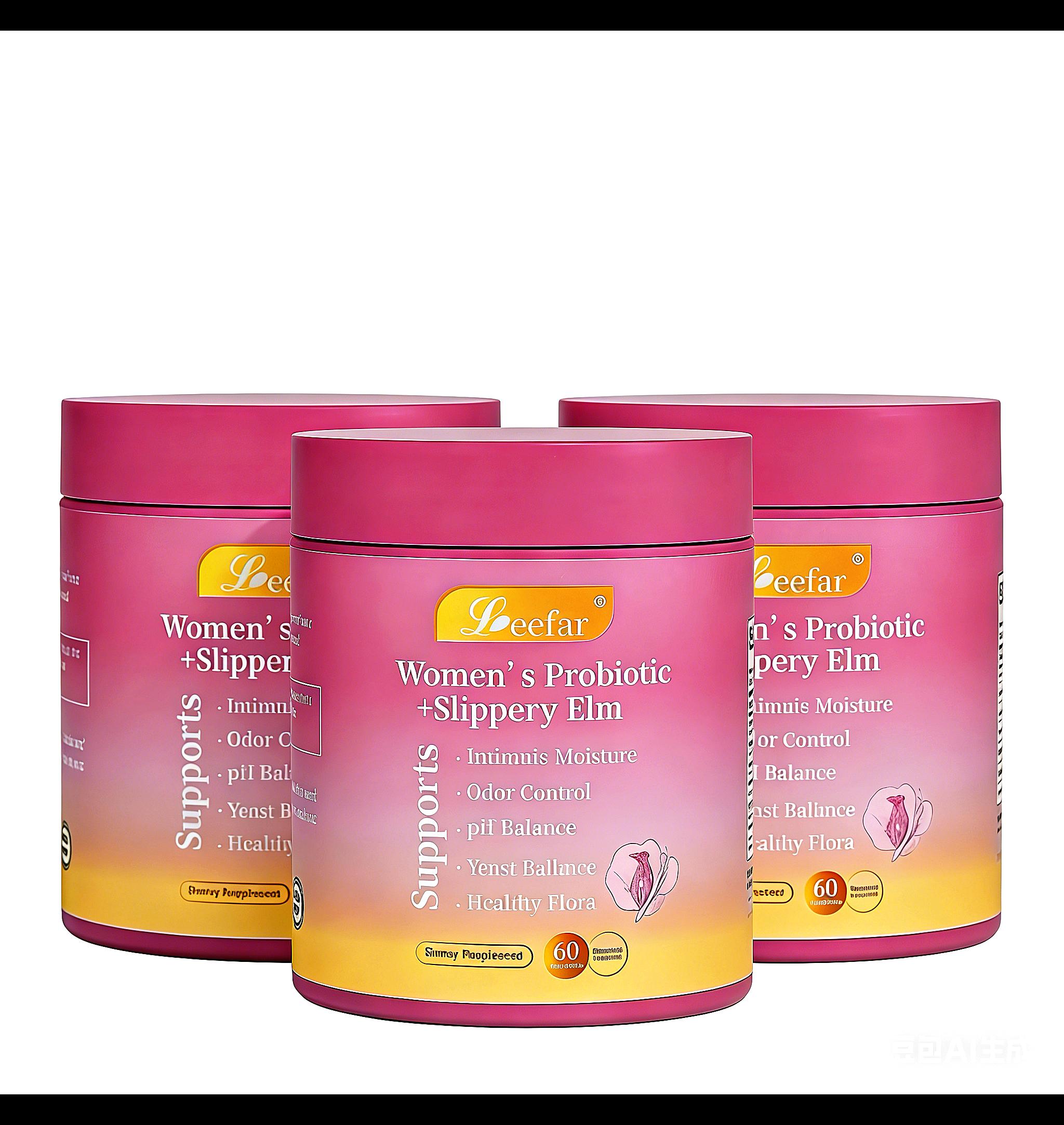 Women’s Probiotic Blend Gummies for Intimate Balance – All-in-One Formula with Slippery Elm & Prebiotics Plus Lactobacillus for pH Health & Dryness Comfort – Hawaiian Pineapple Flavor, Once Daily, 60 Count Monthly Supply