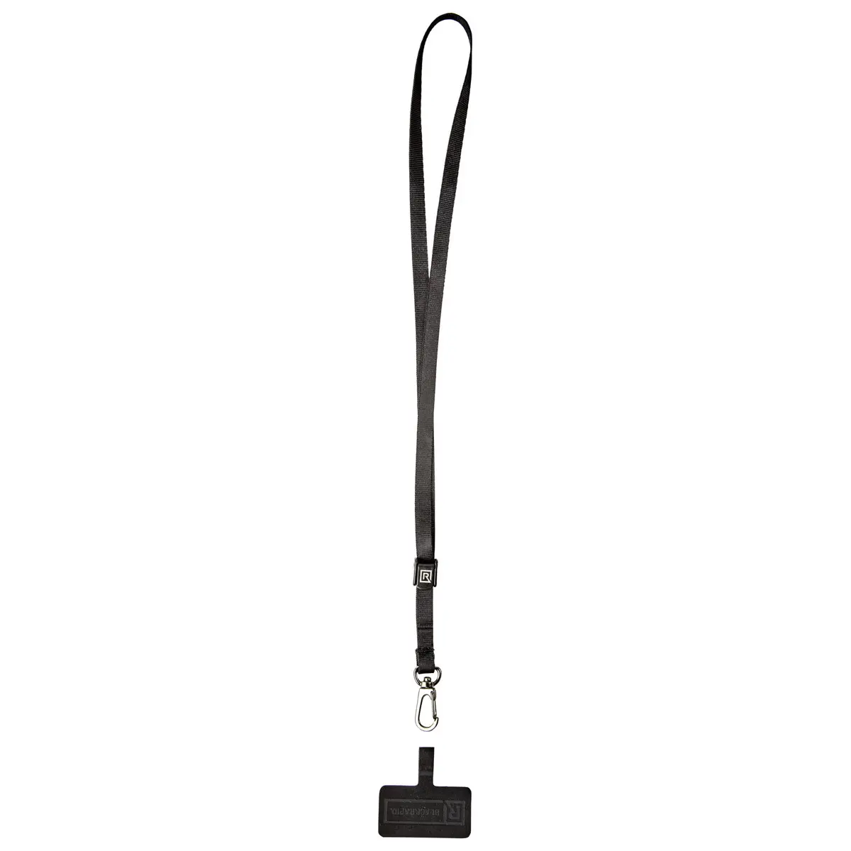 BlackRapid 47" WandeR Lanyard LG Set with TetheR Tab, Black