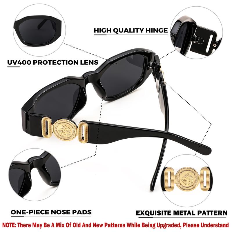 FEISEDY Retro Trendy Rectangle Sunglasses Women Men Vintage 90s Small Narrow Square Sunglasses B2322 FEISEDY Retro Trendy Rectangle Sunglasses Women Men Vintage 90s Small Narrow Square Sunglasses B2322