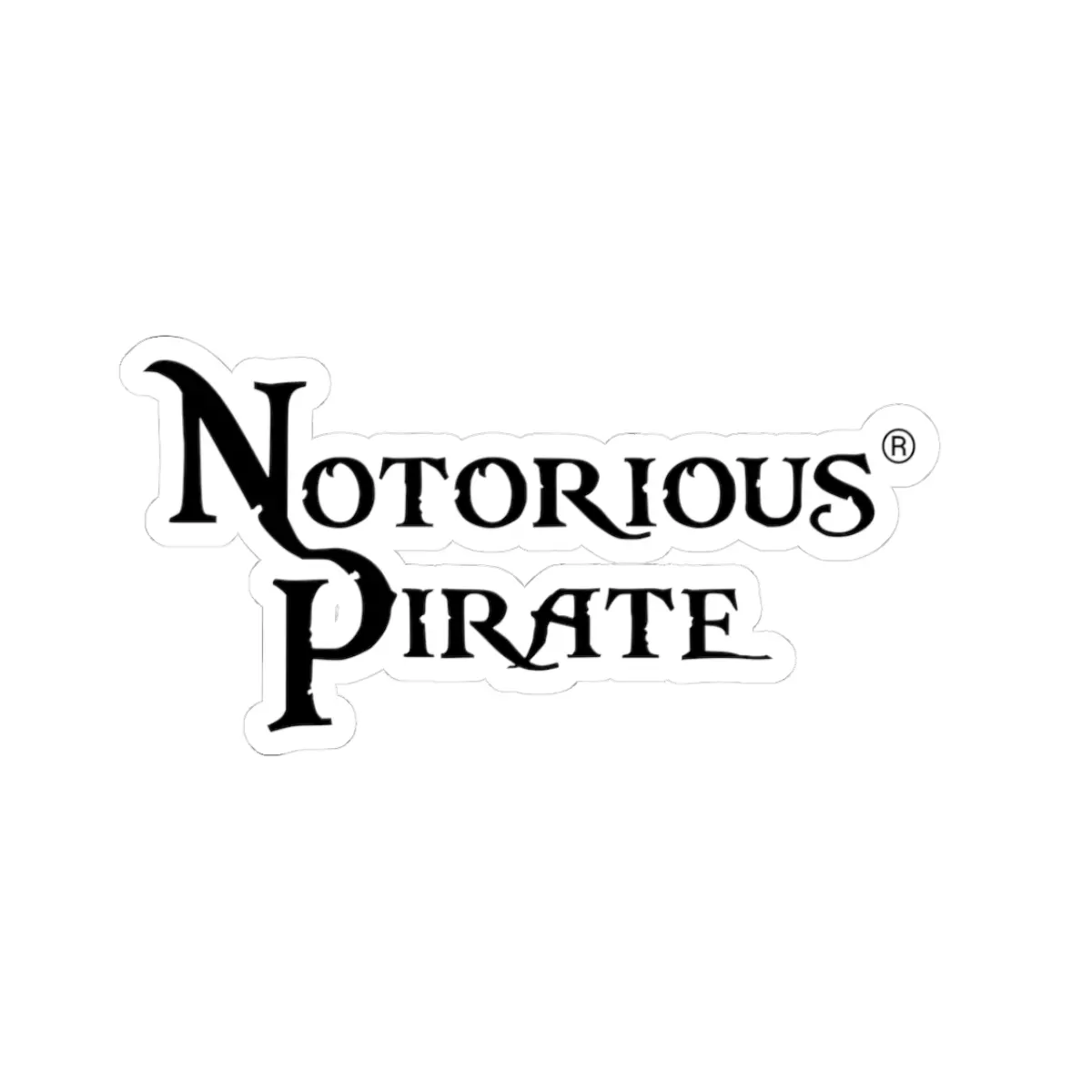 Notorious Pirate Stickers