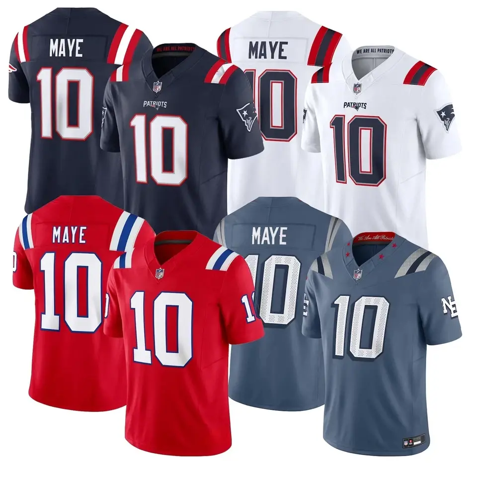 Men's Patriots #10 Drake Maye Collection Limited Replica Jersey