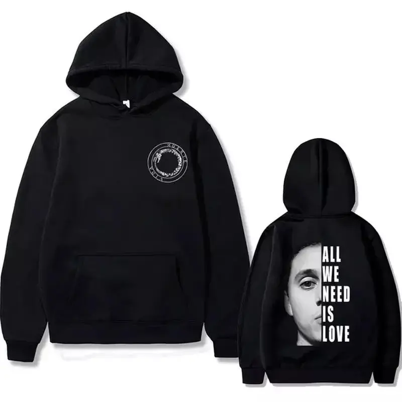 Singer Canserbero All We Need Is Love Hoodie Graphic Unisex Hoodie Gift for Men and Women