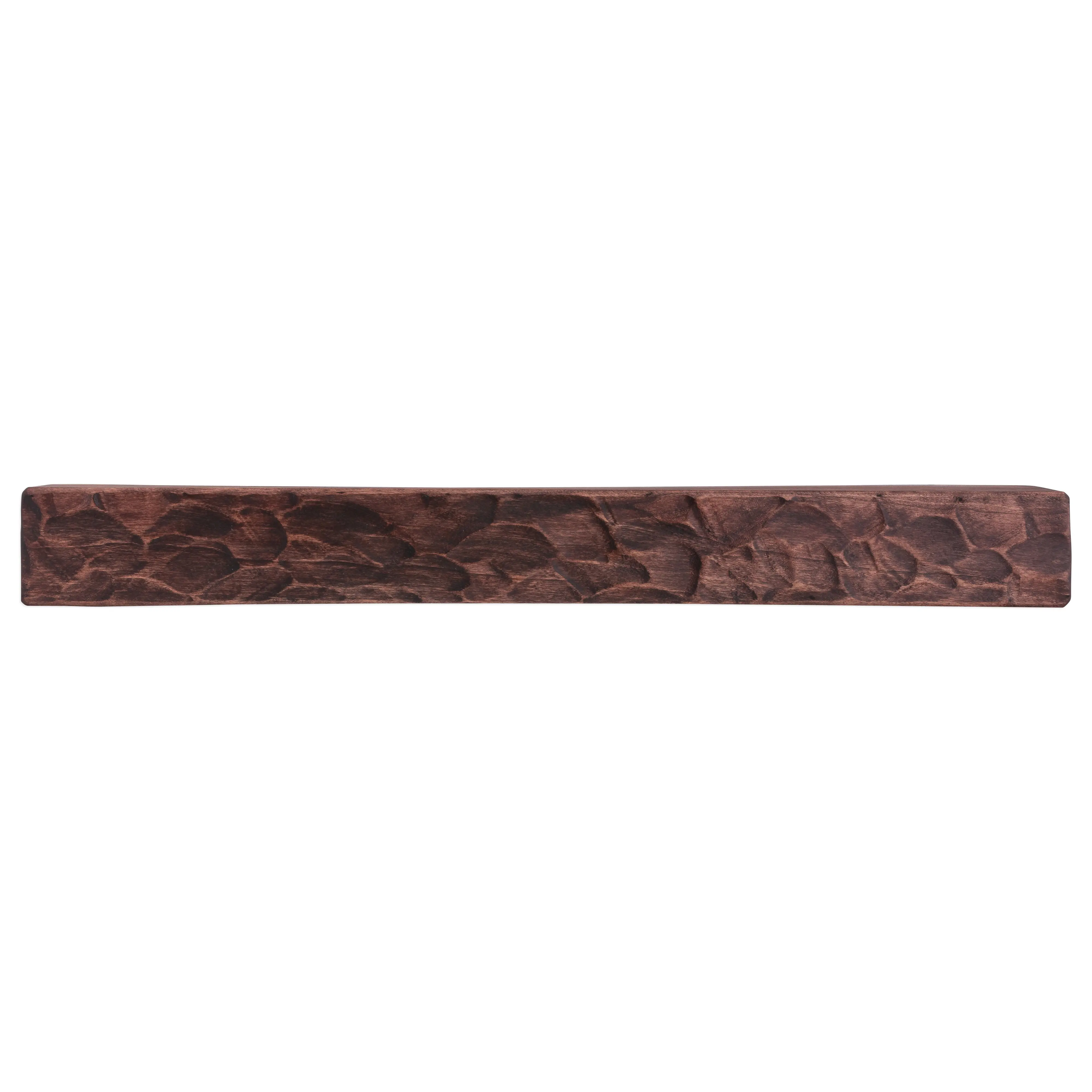 Rough Hewn Poplar Fireplace Mantel Shelf