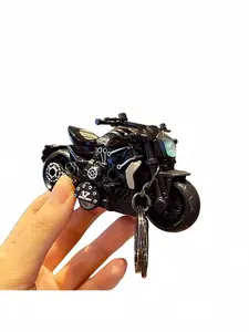 Luxurious Motorcycle Keychain, Lobster Clasp, Car Key, Backpack, Wallet, Phone Accessory, Gift for Friends, Family, Party Decoration